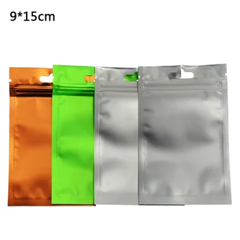 100pcs/lot Retail Packaging Bag Ziplock Storage Bag 9*15cm Aluminum Foil Front Matte Clear Resealable Valve Zipper Plastic Bag
100pcs/lot Retail Packaging Bag Ziplock Storage Bag 9*15cm Aluminum Foil Front Matte Clear Resealable Valve Zipper Plastic Bag