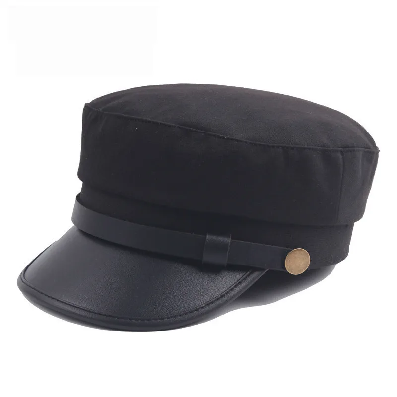 2018 New Fashion Sailor Ship Boat Captain Military Hats Peaked Cap Black Baseball Caps Flat Hat For Women Beret Wool Hats
2018 New Fashion Sailor Ship Boat Captain Military Hats Peaked Cap Black Baseball Caps Flat Hat For Women Beret Wool Hats