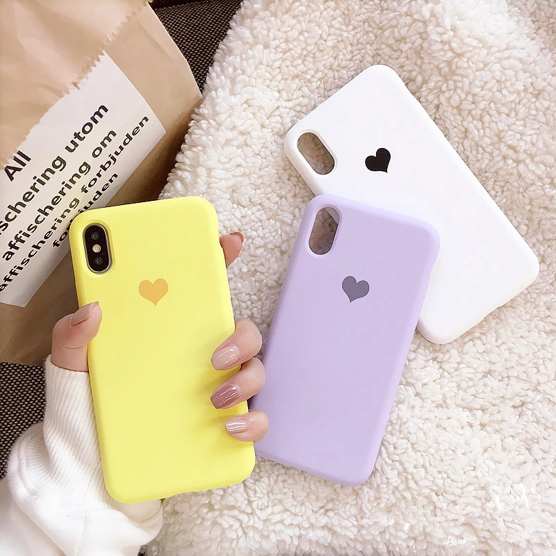 Love Heart Phone Case For iPhone X XS Max XR 5 6 7 8 Plus 11 Pro Lovely Cute Cover Soft Liquid Silicone Candy Case For iPhone XS
Love Heart Phone Case For iPhone X XS Max XR 5 6 7 8 Plus 11 Pro Lovely Cute Cover Soft Liquid Silicone Candy Case For iPhone XS