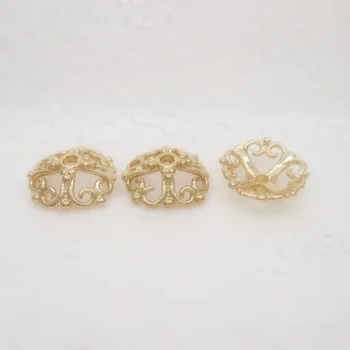 K color Gold color patter Clover hollow torus end beads cap 9mm 50pcs DIY jewelry accessories
K color Gold color patter Clover hollow torus end beads cap 9mm 50pcs DIY jewelry accessories
