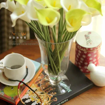 2015 NEW 20pcs/lot Super value beautiful branchlets PU single head Calla Calla flower hand feel fresh flowers 4 color options
2015 NEW 20pcs/lot Super value beautiful branchlets PU single head Calla Calla flower hand feel fresh flowers 4 color options
