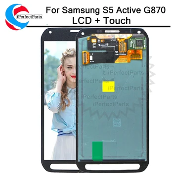 Gray/Green Color For Samsung Galaxy S5 Active AMOLED LCD G870 LCDS Display Screen Touch Screen Digitizer Assembly Replacement
Gray/Green Color For Samsung Galaxy S5 Active AMOLED LCD G870 LCDS Display Screen Touch Screen Digitizer Assembly Replacement