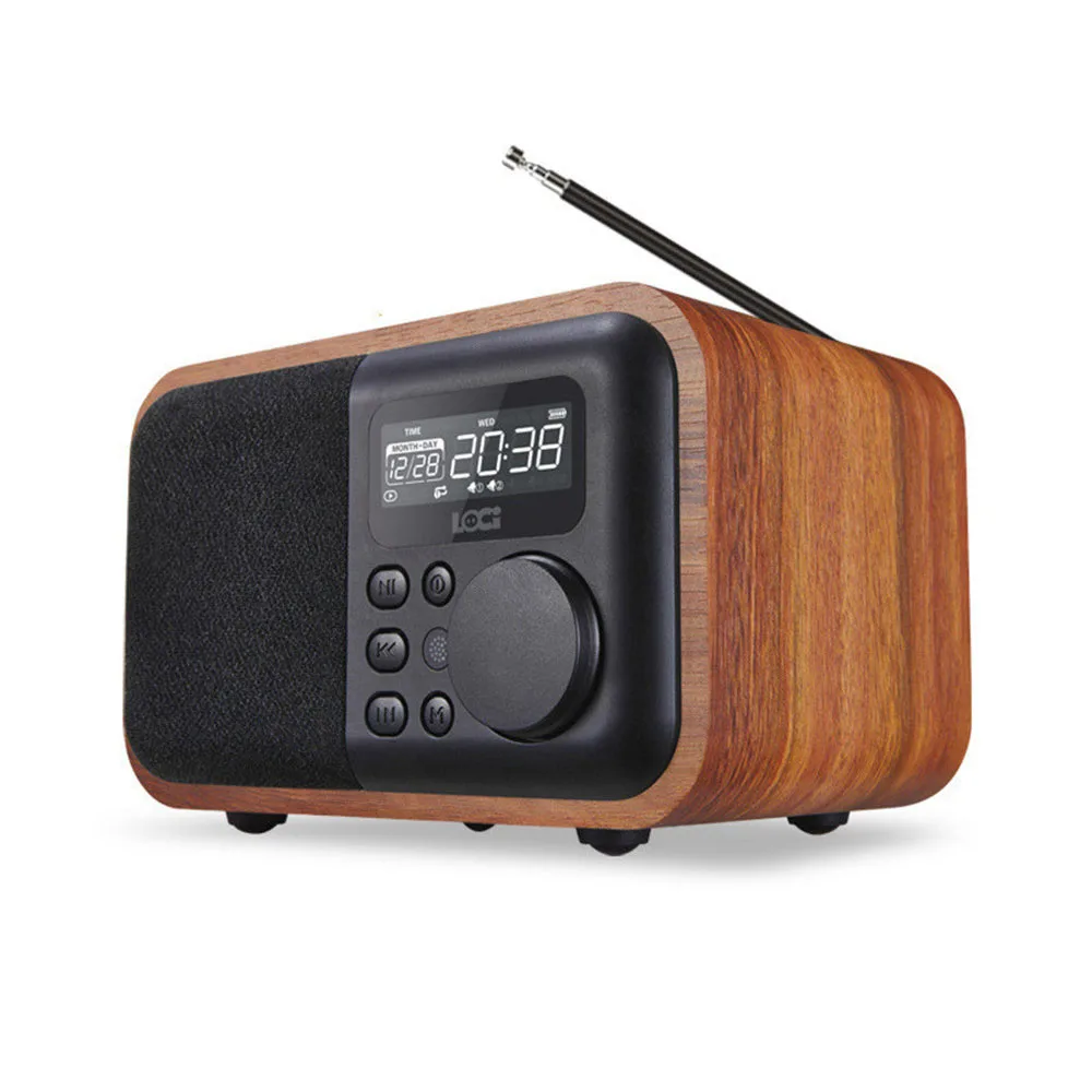 D90 Wireless Wooden Bluetooth portable Speaker Alarm U disk Card small Speaker Subwoofer Retro music Radio
D90 Wireless Wooden Bluetooth portable Speaker Alarm U disk Card small Speaker Subwoofer Retro music Radio