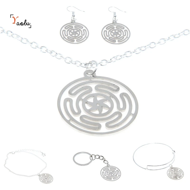 Wheel of Hecate Jewelry set Wheel of Hecate Hekate's magic Strophalos Charm Necklace Bangle Kerying Earring Ankle
Wheel of Hecate Jewelry set Wheel of Hecate Hekate's magic Strophalos Charm Necklace Bangle Kerying Earring Ankle