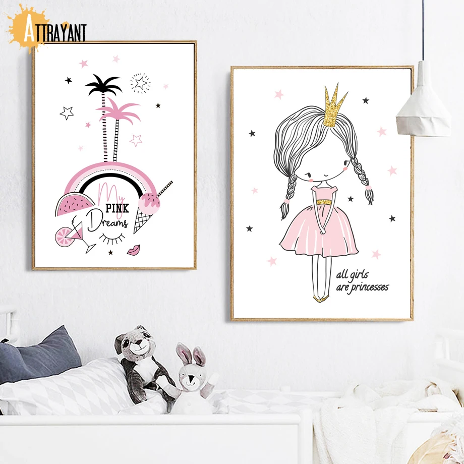 Rainbow Tree Pink Girl Crown Rainbow Nordic Posters And Prints Wall Art Canvas Painting Pop Art Wall Pictures Kids Room Decor
Rainbow Tree Pink Girl Crown Rainbow Nordic Posters And Prints Wall Art Canvas Painting Pop Art Wall Pictures Kids Room Decor