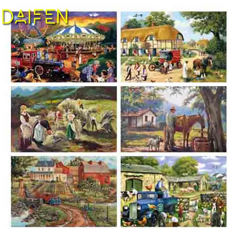 Full Round Diamond mosaic Full Square Diamond embroidery farm village circus cow sheep train DIY Diamond painting Cross stitch
Full Round Diamond mosaic Full Square Diamond embroidery farm village circus cow sheep train DIY Diamond painting Cross stitch