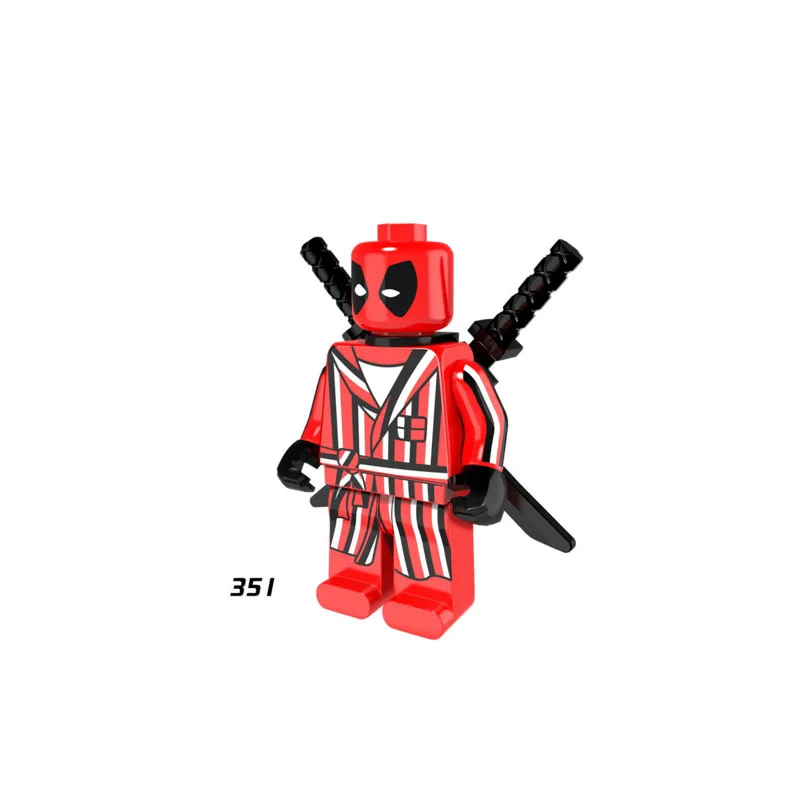Single Sale Super Heroes Star Wars 351 Deadpooled Model Mini Building Blocks Figure Brick Toy kid gift Compatible Legoed Ninjaed
Single Sale Super Heroes Star Wars 351 Deadpooled Model Mini Building Blocks Figure Brick Toy kid gift Compatible Legoed Ninjaed