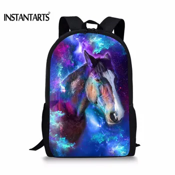 INSTANTARTS Fashion Universe Space Galaxy Women School Bag Children Book Bag for Primary School 3D Crazy Horse Printing Backpack
INSTANTARTS Fashion Universe Space Galaxy Women School Bag Children Book Bag for Primary School 3D Crazy Horse Printing Backpack