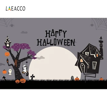 Laeacco Halloween Trees Spider Web House Ghost Moon Horrible Photo Background Customized Photographic Backdrop For Photo Studio
Laeacco Halloween Trees Spider Web House Ghost Moon Horrible Photo Background Customized Photographic Backdrop For Photo Studio