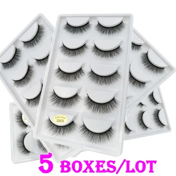 3D Mink Lashes Hand-made Dramatic Makeup 100% Siberian Fur Fake Eyelash Deluxe Eyelash Black Nature Fluffy Long Soft 25 Pairs
3D Mink Lashes Hand-made Dramatic Makeup 100% Siberian Fur Fake Eyelash Deluxe Eyelash Black Nature Fluffy Long Soft 25 Pairs