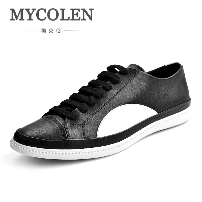 

MYCOLEN 2018 Spring/Autumn New Fashion Skate Shoes Men Comfortable Classic Casual Shoes Low Breathable Falt Canvas Shoes