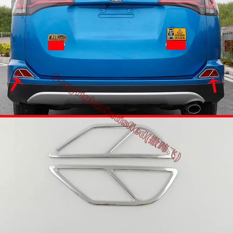 ABS Chrome Rear Fog Light Lamp Cover Trim For Toyota RAV4 2016 2017 Car Accessories Stickers W4
ABS Chrome Rear Fog Light Lamp Cover Trim For Toyota RAV4 2016 2017 Car Accessories Stickers W4