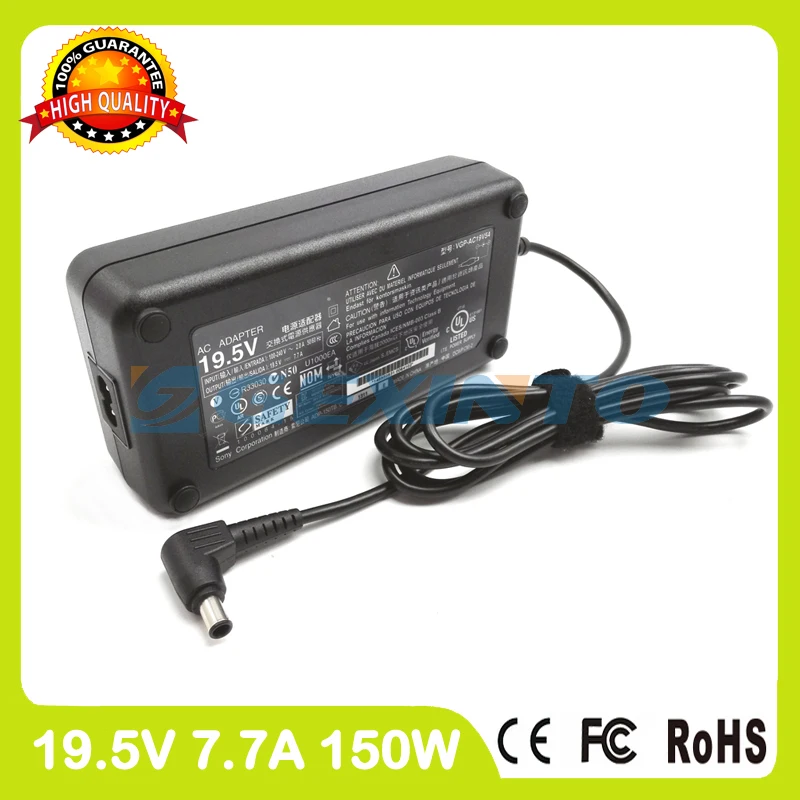 19.5V 7.7A VGP-AC19V54 laptop ac adapter charger for Sony Vaio VPCL231FX VPCL234FX VPCL235FX VPCL236FX VPCL237FX VPCL238FC
19.5V 7.7A VGP-AC19V54 laptop ac adapter charger for Sony Vaio VPCL231FX VPCL234FX VPCL235FX VPCL236FX VPCL237FX VPCL238FC
