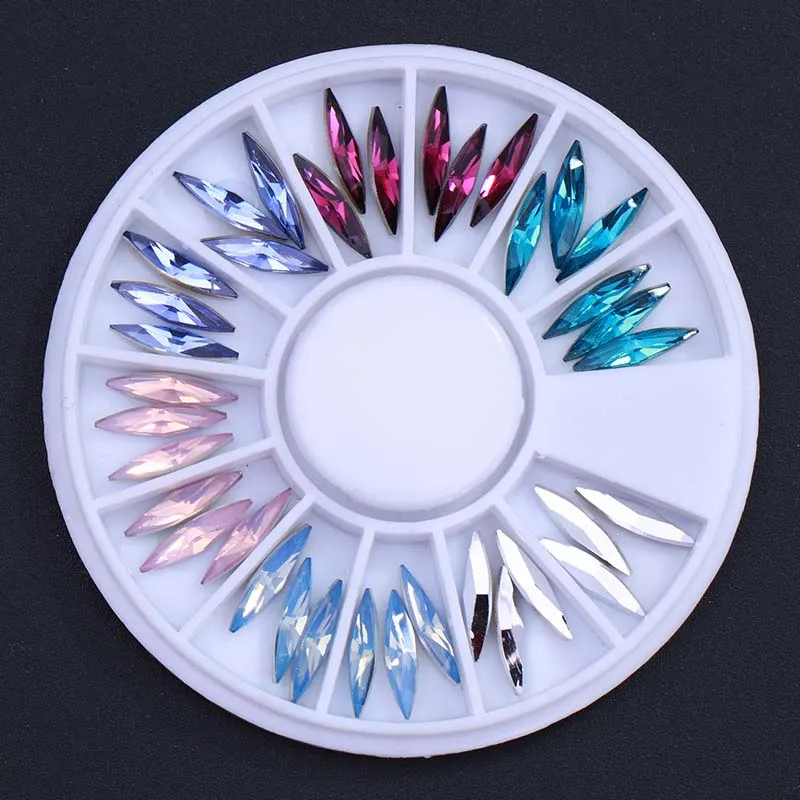 1 Box Opal Nail Rhinestone Colorful Marquise Rectangle Sharp Bottom 3D Crystal Nail Art UV Gel Decoration in Wheel Manicure
1 Box Opal Nail Rhinestone Colorful Marquise Rectangle Sharp Bottom 3D Crystal Nail Art UV Gel Decoration in Wheel Manicure