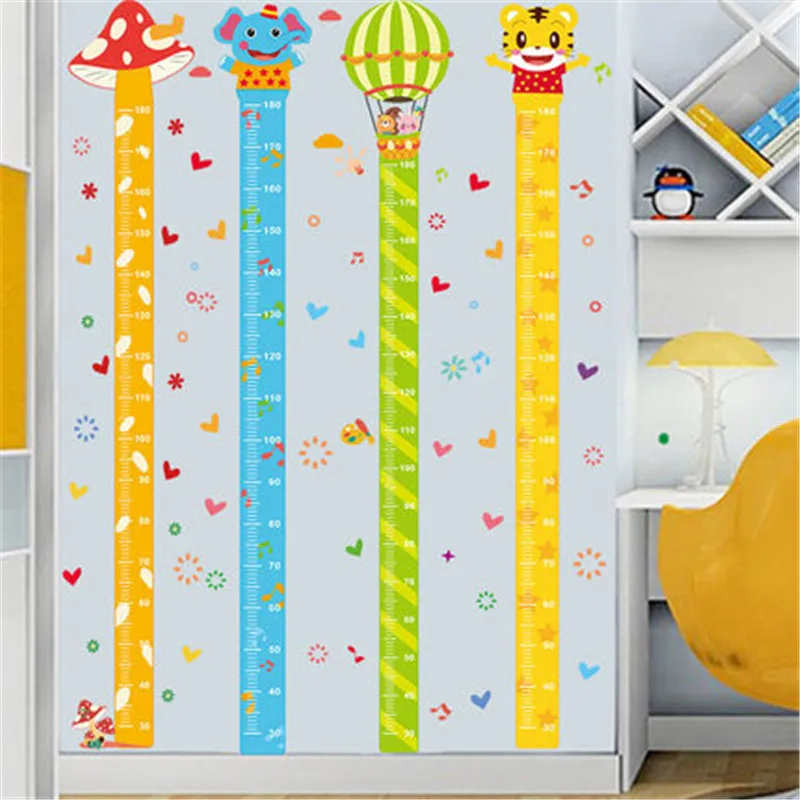 Children room decoration creative baby size height ruler cartoon height sticker wall stick self adhesive can be removed
Children room decoration creative baby size height ruler cartoon height sticker wall stick self adhesive can be removed