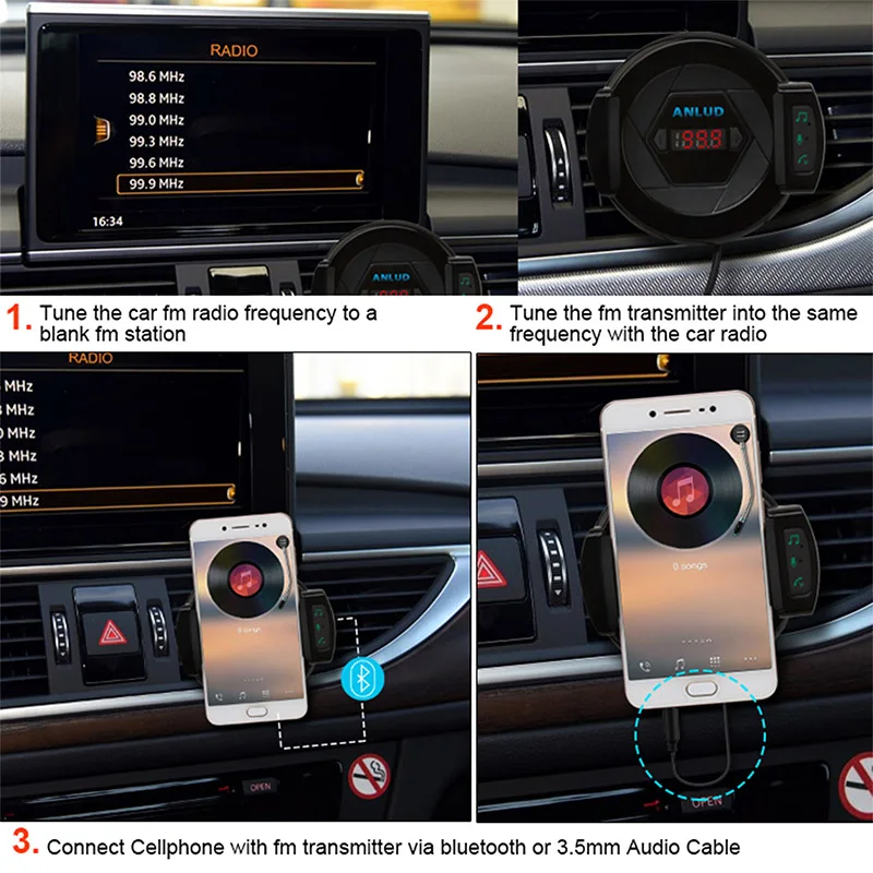 car phone holder fm transmitter (10)