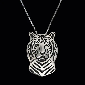 New Unique Romantic Gold Silver Color Tiger Pendant Necklace with black Enamel Hunger Games Necklace Women Best Friend Choker
New Unique Romantic Gold Silver Color Tiger Pendant Necklace with black Enamel Hunger Games Necklace Women Best Friend Choker