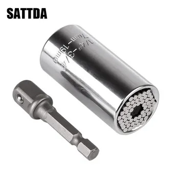 Torque Wrench Head Set Socket Sleeve 7-19mm Power Drill Ratchet Bushing Spanner Key Gator Magic Grip Multi Tools free shipping
Torque Wrench Head Set Socket Sleeve 7-19mm Power Drill Ratchet Bushing Spanner Key Gator Magic Grip Multi Tools free shipping