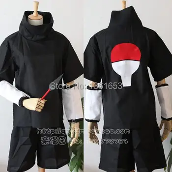 Halloween clothes! Black suit Japanese Anime Naruto cosplay set Shippuden Sasuke Uchiha 1 generation cos clothes Costume Suit
Halloween clothes! Black suit Japanese Anime Naruto cosplay set Shippuden Sasuke Uchiha 1 generation cos clothes Costume Suit