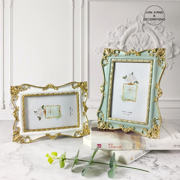 Antique Glass Golden Carving Photo Frame & Tray,European Style Home Wall Table Top Art Decoration Picture Frame Gift 6Inch
Antique Glass Golden Carving Photo Frame & Tray,European Style Home Wall Table Top Art Decoration Picture Frame Gift 6Inch