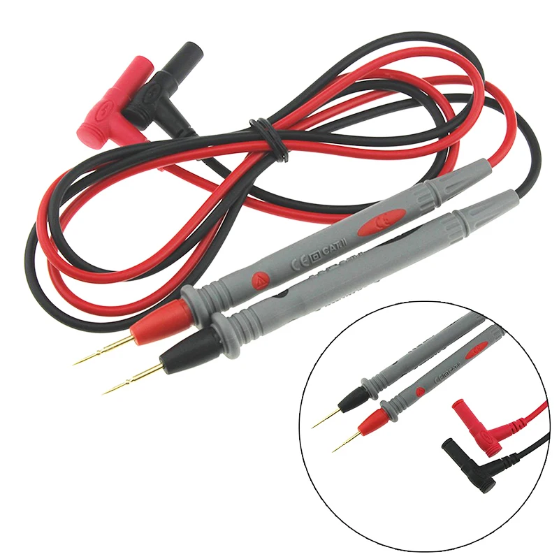 1 Pair Universal Probe Test Leads Pin For Digital Multimeter Needle Tip Meter Multi Meter Tester Lead Probe Wire Pen Cable 10A
1 Pair Universal Probe Test Leads Pin For Digital Multimeter Needle Tip Meter Multi Meter Tester Lead Probe Wire Pen Cable 10A