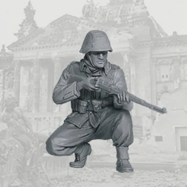 1/35 A squatting British soldier Resin kit Figure soldiers GK Military subject matter Uncoated No colour
1/35 A squatting British soldier Resin kit Figure soldiers GK Military subject matter Uncoated No colour