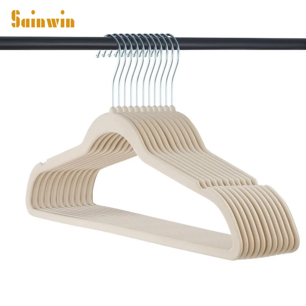 20pcs/lot 45cm Flocking Hangers For Clothes Pegs Non-trace Clothes Hanger Non-slip Plastic Hanger
20pcs/lot 45cm Flocking Hangers For Clothes Pegs Non-trace Clothes Hanger Non-slip Plastic Hanger