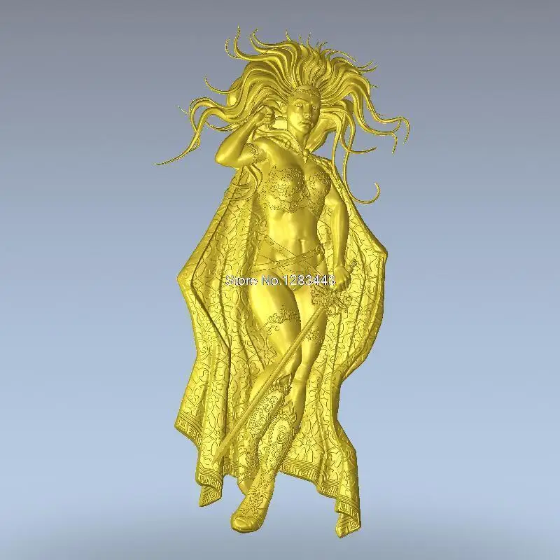 High quality 3d model relief for cnc or 3D printers in STL file format women_ELF1
High quality 3d model relief for cnc or 3D printers in STL file format women_ELF1