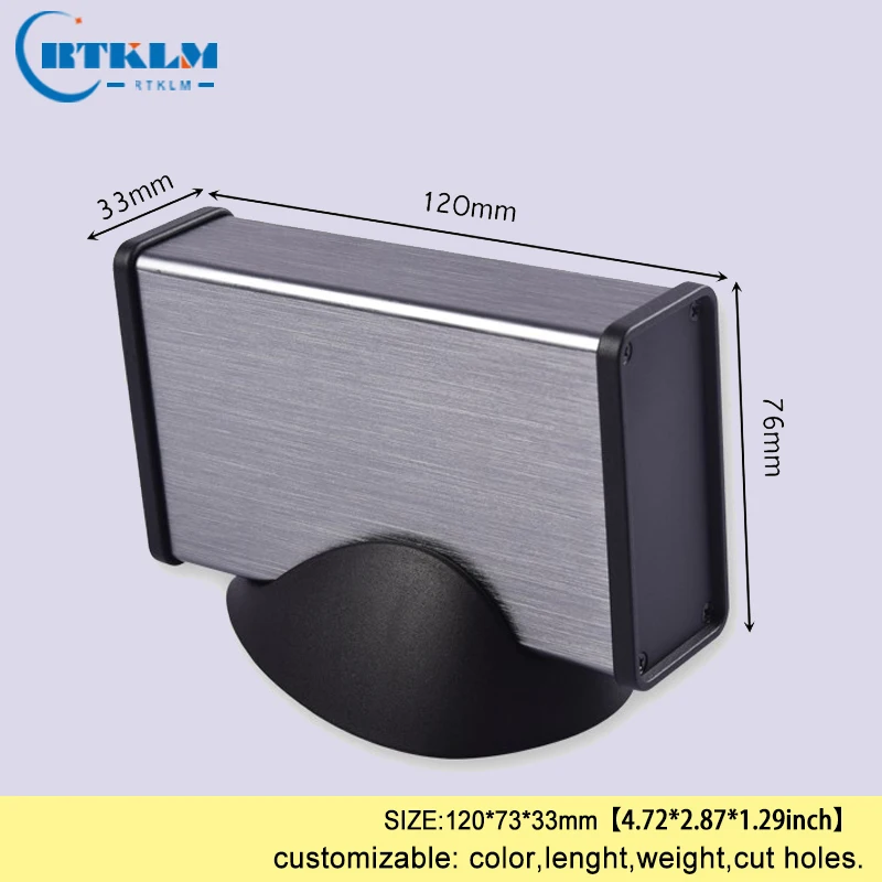 Aluminium project box aluminium enclosure junction box DIY amplifier enclosure power supply instrument case 120*73*33mm
Aluminium project box aluminium enclosure junction box DIY amplifier enclosure power supply instrument case 120*73*33mm