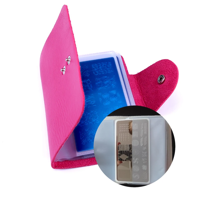 20slots Rectangular Nail Art Stamping Plates Empty Template Case Holder Organizer for 6cm*12cm Stencil Album Storage
20slots Rectangular Nail Art Stamping Plates Empty Template Case Holder Organizer for 6cm*12cm Stencil Album Storage