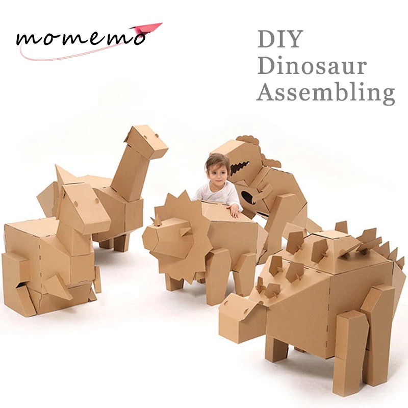 MOMEMO DIY High Quality Paper Dinosaur Model Assembly Model Building Kits Toys Birthday Christmas Gift for Children Teens Adult
MOMEMO DIY High Quality Paper Dinosaur Model Assembly Model Building Kits Toys Birthday Christmas Gift for Children Teens Adult