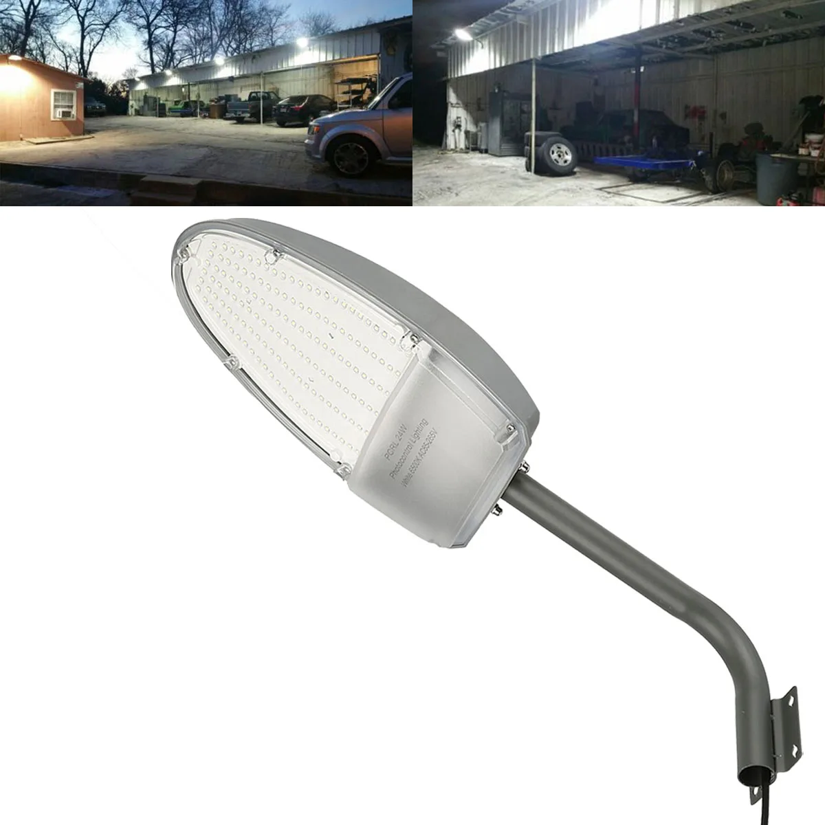 Outdoor LED Street Light 2500LM Dusk to Dawn Sensor Waterproof Security Lighting
Outdoor LED Street Light 2500LM Dusk to Dawn Sensor Waterproof Security Lighting