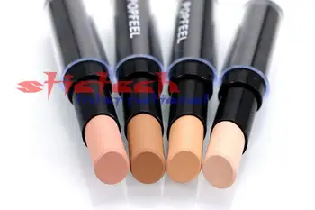 

by dhl or ems 200pcs New 4color High Definition Invisible Cover Concealer Face Makeup Base Contour Foundation Skin Care Cream