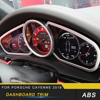 Auto Car-styling Dashboard Trim Instrument Panel Trim Cover Stickers Cover Interior Accessories for Porsche Cayenne 2018
Auto Car-styling Dashboard Trim Instrument Panel Trim Cover Stickers Cover Interior Accessories for Porsche Cayenne 2018