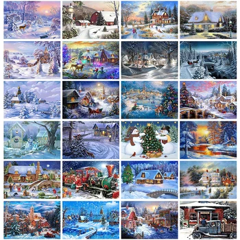 5D Full Diy Diamond Painting Mosaic Handmade Winter Scenery Cross Stitch Diamond Diamond Embroidery Christmas Decor Landscap JCC
5D Full Diy Diamond Painting Mosaic Handmade Winter Scenery Cross Stitch Diamond Diamond Embroidery Christmas Decor Landscap JCC
