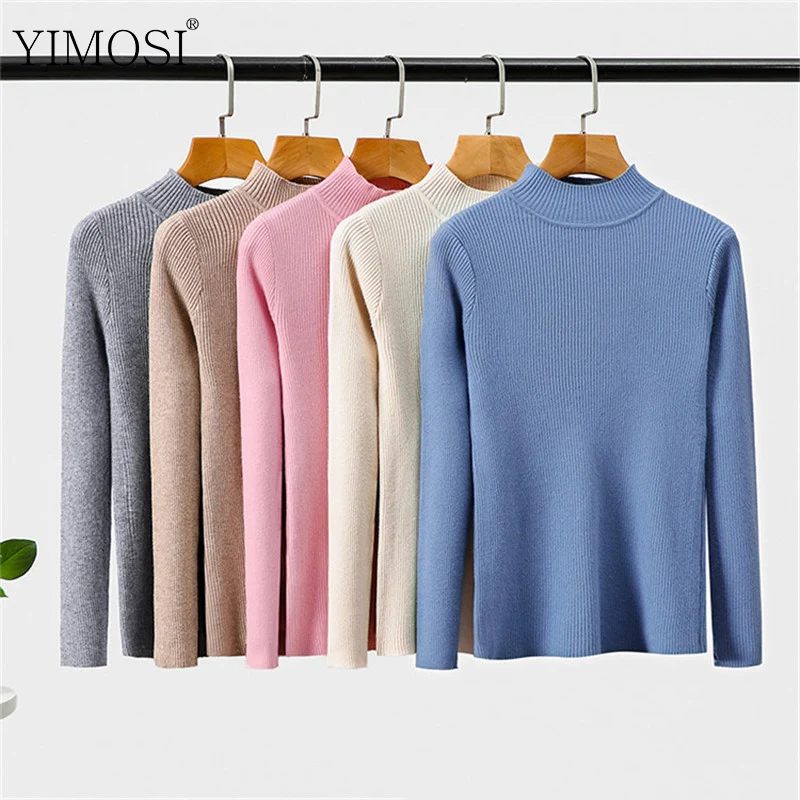 2019 Autumn Winter Turtleneck Sweater Pullover Women Casual Long Sleeve Short Slim-fit Tight Sweater Tops Korean Female Sweater
2019 Autumn Winter Turtleneck Sweater Pullover Women Casual Long Sleeve Short Slim-fit Tight Sweater Tops Korean Female Sweater