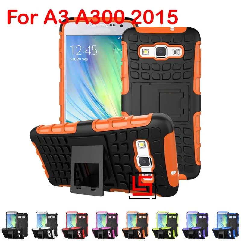 Armor Rugged Hybrid Hard PC TPU ShockProof Phone Mobil Case Cover Cove Bag For Samsung Samsuns Galaxy Galaksi A3 A300 2015 
Armor Rugged Hybrid Hard PC TPU ShockProof Phone Mobil Case Cover Cove Bag For Samsung Samsuns Galaxy Galaksi A3 A300 2015