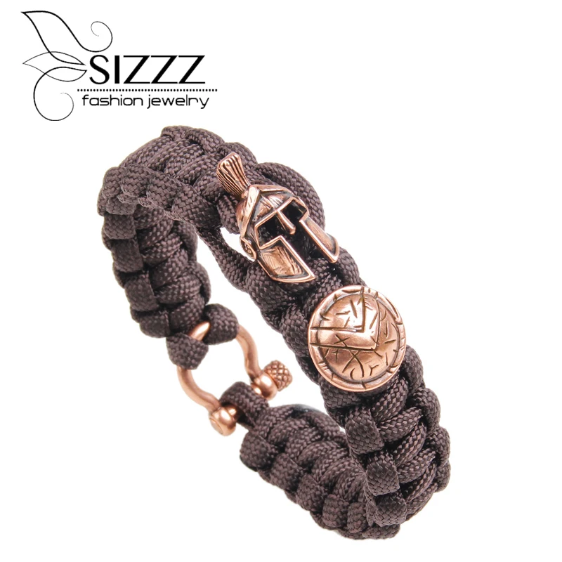 SIZZZ 21.5CM*1.8CM 2018 New outdoor survival military rule umbrella rope helmet shield bracelet&bangles for men/women
SIZZZ 21.5CM*1.8CM 2018 New outdoor survival military rule umbrella rope helmet shield bracelet&bangles for men/women