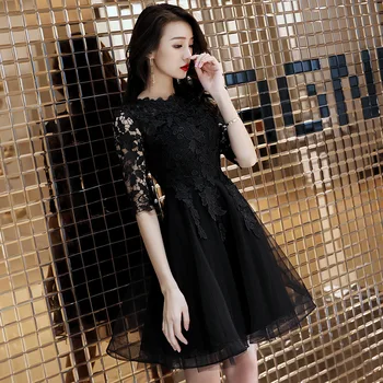 Black Lace Oriental Style Banquet Dresses Chinese Vintage Traditional Wedding Cheongsam Elegant Evening Party Gowns Size XS-XXL
Black Lace Oriental Style Banquet Dresses Chinese Vintage Traditional Wedding Cheongsam Elegant Evening Party Gowns Size XS-XXL