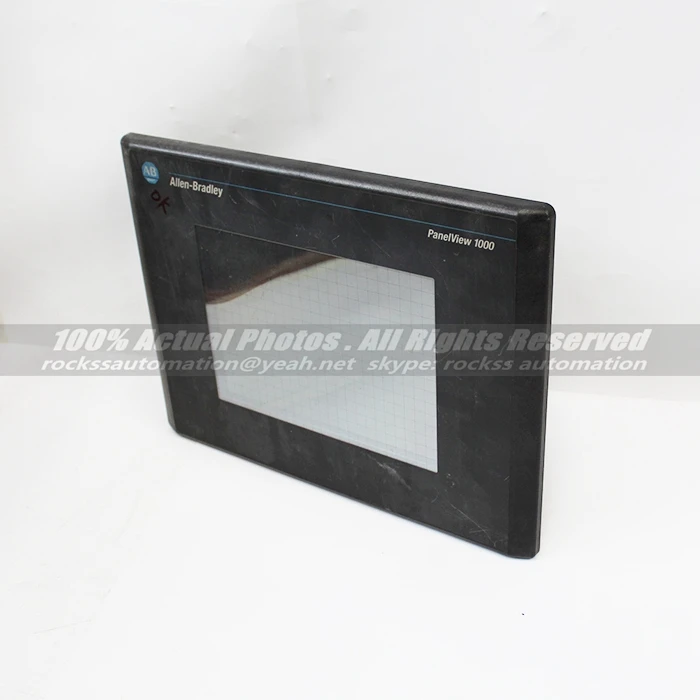 Allen Bradley Panel view 2711-T10C8/C Rev C Used In Good Condition With Free Shipping
Allen Bradley Panel view 2711-T10C8/C Rev C Used In Good Condition With Free Shipping