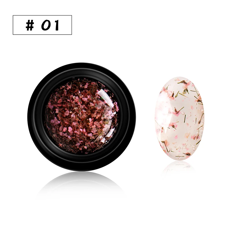 1 Pcs Dry Flower Gel Nail Polish UV LED Gel Transparent Varnish for Nail Art @ME88
1 Pcs Dry Flower Gel Nail Polish UV LED Gel Transparent Varnish for Nail Art @ME88