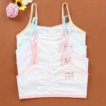 Junior Girls Decorative Button Lace Splicing Underwear Bra Wide Shoulder Straps Cute Cartoon Animal Sport Training Bra Crop Top
Junior Girls Decorative Button Lace Splicing Underwear Bra Wide Shoulder Straps Cute Cartoon Animal Sport Training Bra Crop Top