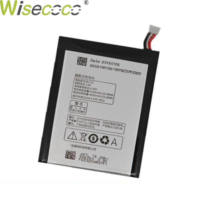WISECOCO New Original 4100mAh Battery BL211 For Lenovo P780 P 780 Pro Smart Mobile phone High Quality In Stock + Tracking Number
WISECOCO New Original 4100mAh Battery BL211 For Lenovo P780 P 780 Pro Smart Mobile phone High Quality In Stock + Tracking Number