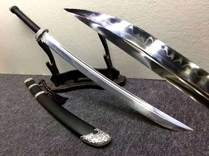 Tradition KungFu Broadsword Full Tang T10 Steel Clay Tempered Very Sharp Chinese Handmade Battle Ready Dao Sword Katana
Tradition KungFu Broadsword Full Tang T10 Steel Clay Tempered Very Sharp Chinese Handmade Battle Ready Dao Sword Katana