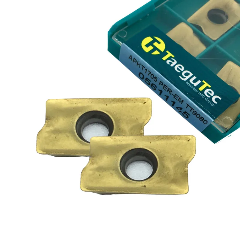 10pcs APKT1705PER-EM TT9080,Genuine Original TaeguTec CNC insert use Large Medium Small mini lathe tools by turning tool holder
10pcs APKT1705PER-EM TT9080,Genuine Original TaeguTec CNC insert use Large Medium Small mini lathe tools by turning tool holder