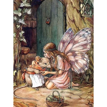 YIKEE diamond painting Butterfly Girls and mice,diamond mosaic full square,free diamond painting Y982
YIKEE diamond painting Butterfly Girls and mice,diamond mosaic full square,free diamond painting Y982