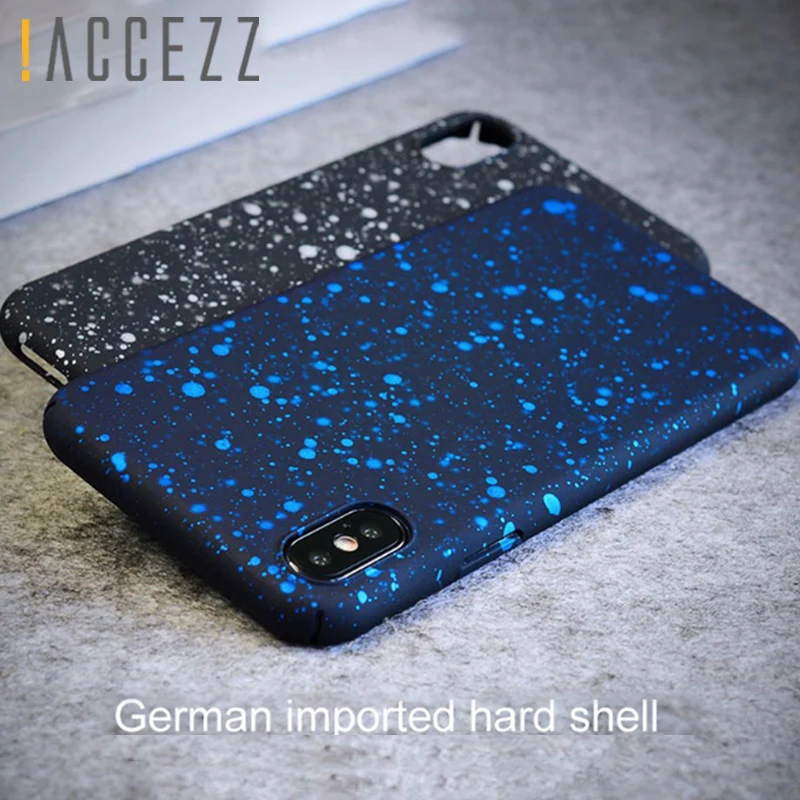 Frosted Starry Sky Hard PC Matte Back Case For Iphone X 6 7 8 Plus Mobile Phone Cover Full Protective Capa Phone Accessories
Frosted Starry Sky Hard PC Matte Back Case For Iphone X 6 7 8 Plus Mobile Phone Cover Full Protective Capa Phone Accessories