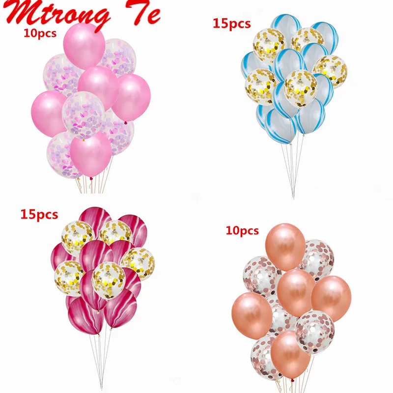 15pcs 12inch Rose Gold Wedding Confetti Balloons Wedding Party Decoration Marble Latex Happy Birthday Balloon Party Supplies
15pcs 12inch Rose Gold Wedding Confetti Balloons Wedding Party Decoration Marble Latex Happy Birthday Balloon Party Supplies