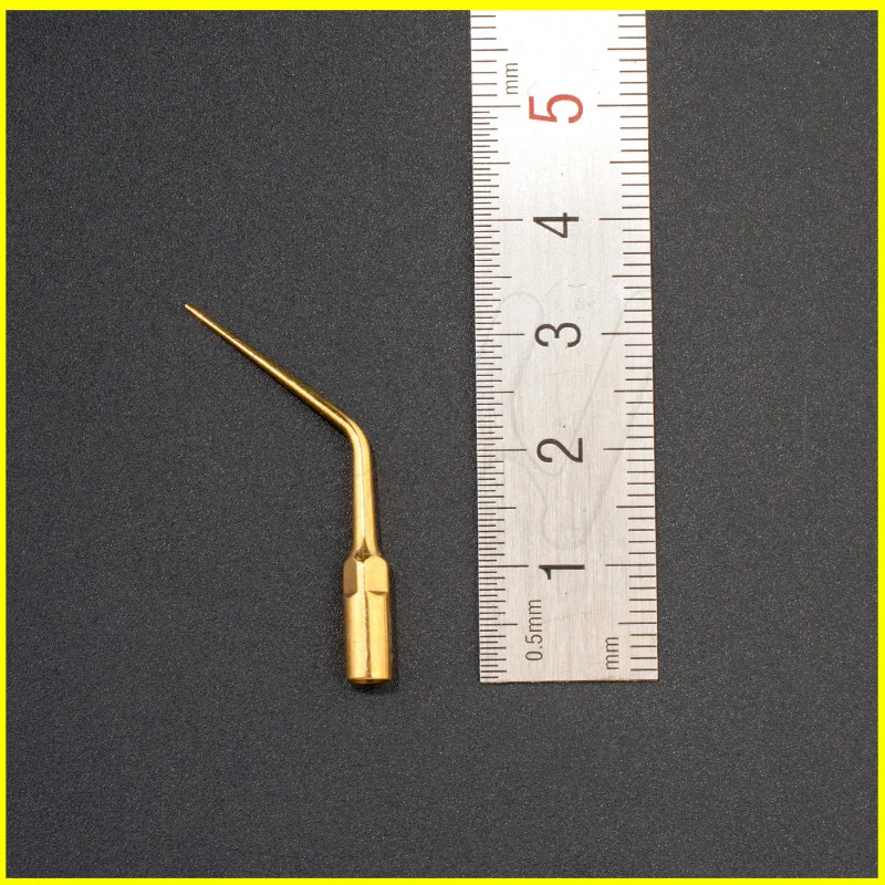 2PCS CE Proved Dental Ultrasonic Scaler Endodontics Goldplated Tip E3T Fit Woodpecker EMS
2PCS CE Proved Dental Ultrasonic Scaler Endodontics Goldplated Tip E3T Fit Woodpecker EMS
