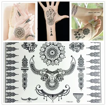 Black Lace Tattoos Face Body Paint Henna Ink Body Painting Make Up Halloween Party Fashion Stickers Waterproof Body Art Tattoo
Black Lace Tattoos Face Body Paint Henna Ink Body Painting Make Up Halloween Party Fashion Stickers Waterproof Body Art Tattoo